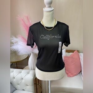 ZARA WOMEN’S BLACK TOP SIZE M